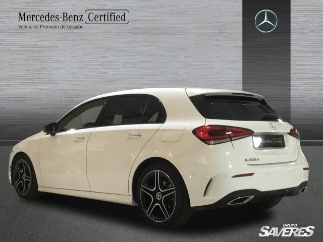 Mercedes-Benz Certified Clase A 200d AMG Line (EURO 6d) Blanco Polar